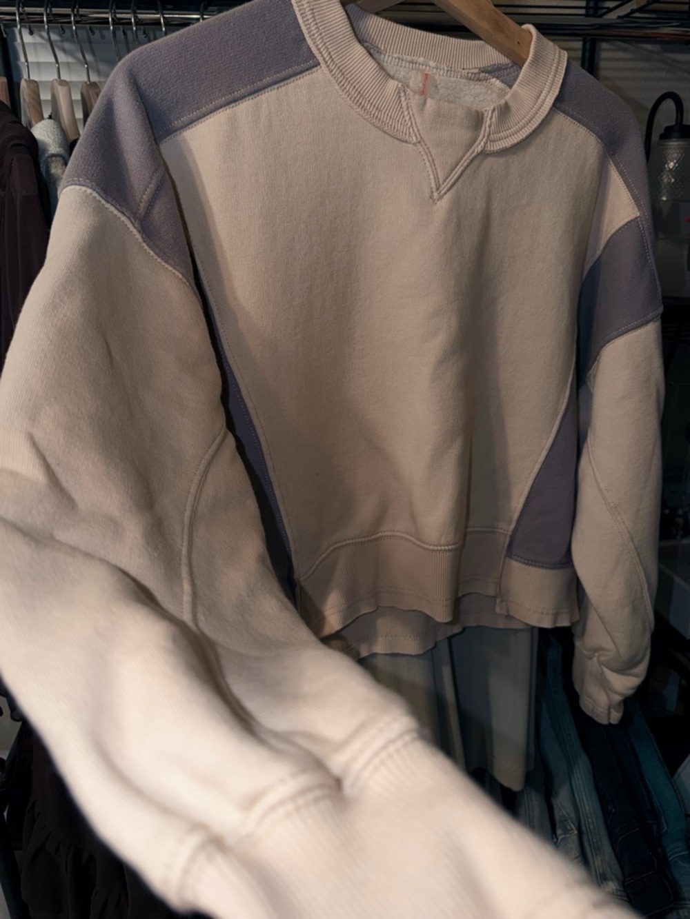 Free People Intercept Colorblock Pullover - Picture 4 of 7